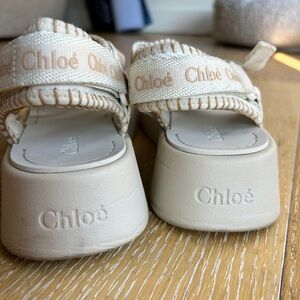 Chloè Mila Flatform Sandal Size 8/38 w/ Original Box